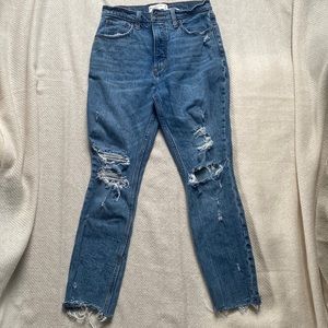Abercrombie & Fitch; The Skinny High Rise; Size 26; Size 2